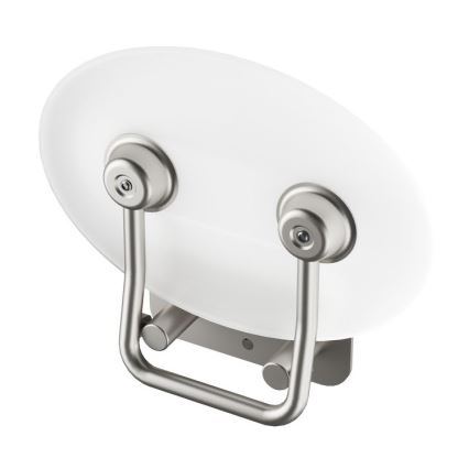 Ravak B8F0000049 - OVO Folding Stainless-Steel Shower Seat