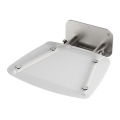 Ravak B8F0000051 - OVO Fold-down Shower Seat, Stainless Steel