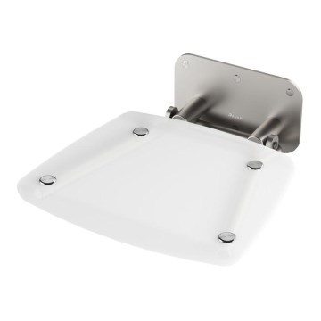 Ravak B8F0000052 - OVO fold-down shower seat, stainless steel