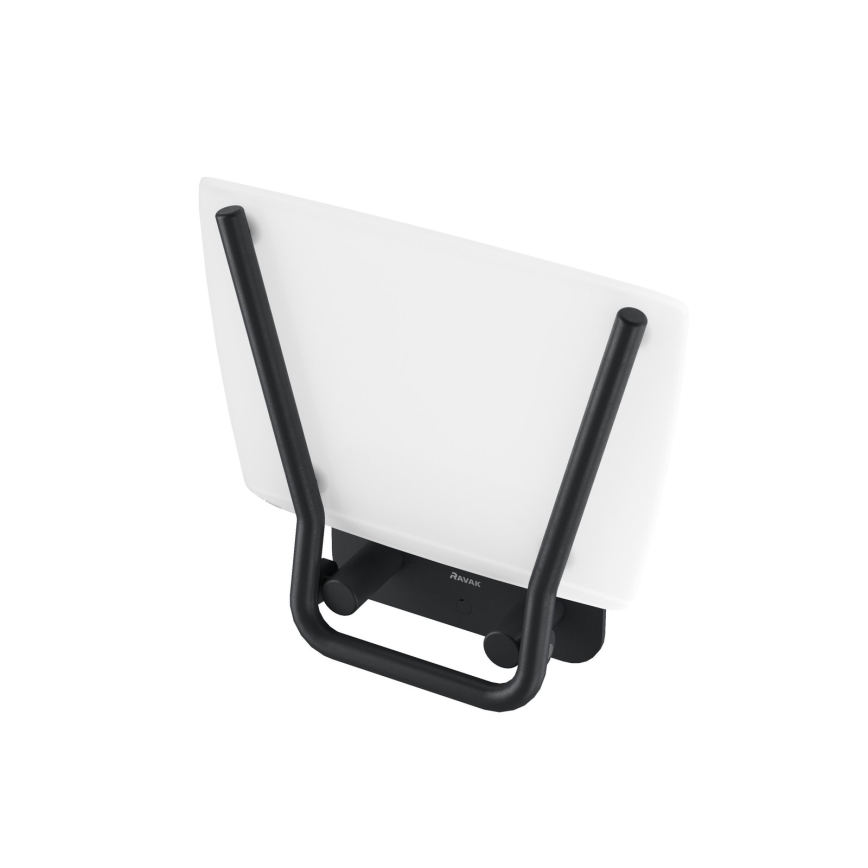 Ravak B8F0000060 - OVO Fold-down Shower Seat, Black