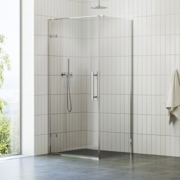 Ravak - COOL 90x90 cm shower enclosure, polished chrome