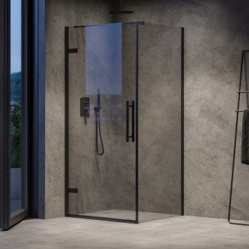 Ravak - COOL Shower Enclosure 80×80 cm, Black