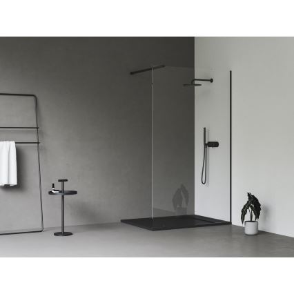 Ravak GW9WA030SZ1 - WALK-IN Shower Enclosure 100 x 200 cm, Black