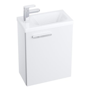 Ravak X000000538 - CHROME 40x50 cm White Under-Sink Bathroom Cabinet