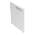 Ravak X000000540 - Left door for under-sink cabinet, Chrome finish, 37.5 x 53 cm, White