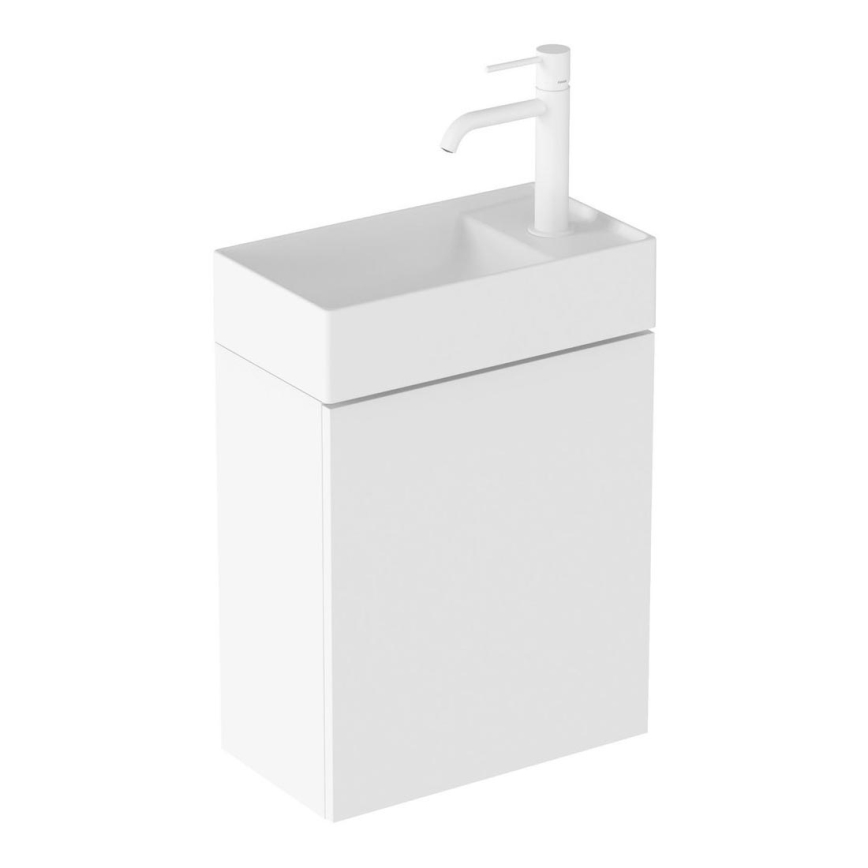 Ravak X000001386 - VEDA 54.5 x 40 cm White Under-Sink Bathroom Cabinet