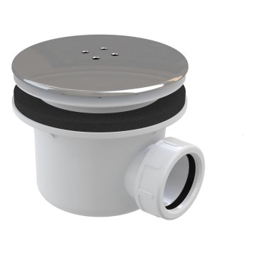 Ravak X01314 - Shower tray trap, diameter 11,6 cm, polished chrome