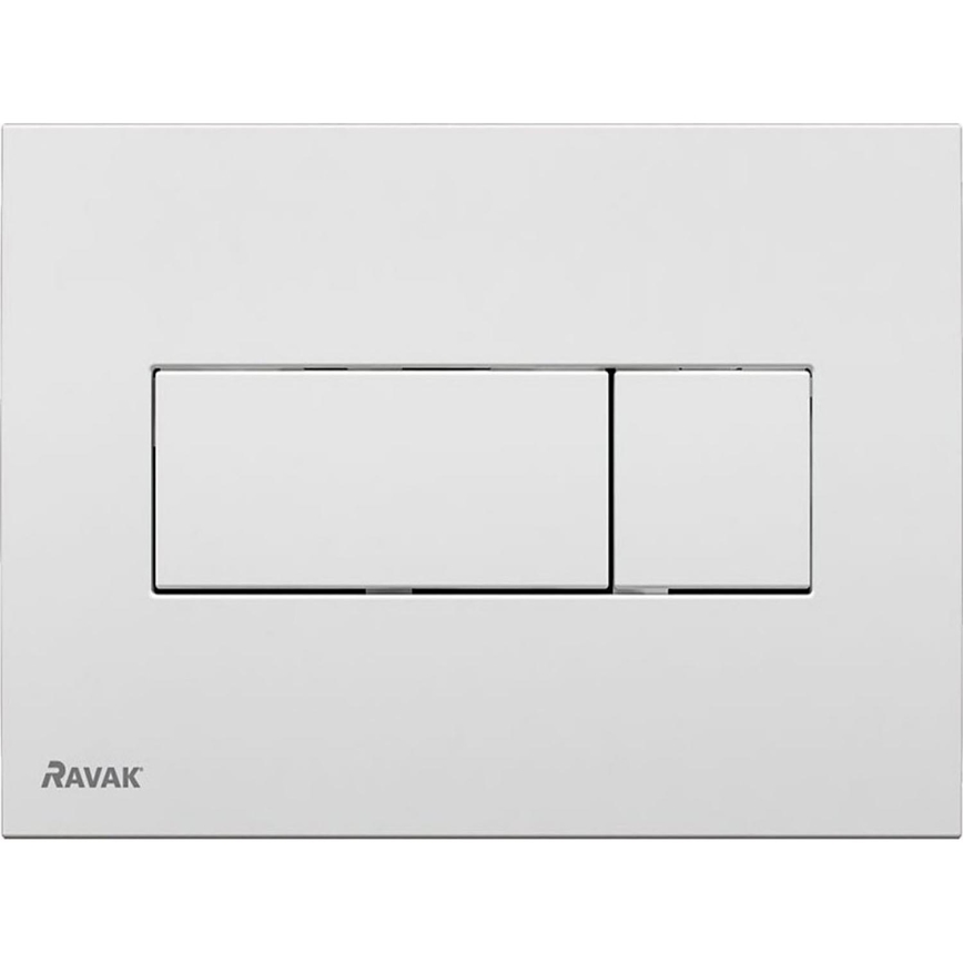 Ravak X01457 - UNI Flush Button 24.7 x 16.5 cm, White