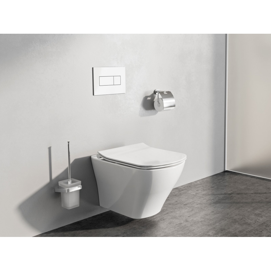 Ravak X01457 - UNI Flush Button 24.7 x 16.5 cm, White