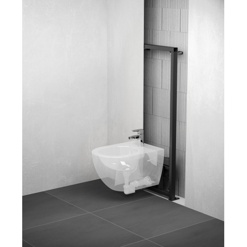 Ravak X01517 - UNI CHROME Wall-hung Bidet ceramic/white