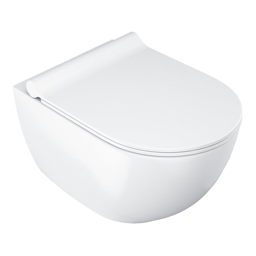 Ravak X01535 - UNI Rimless Wall-hung Toilet, Ceramic/White