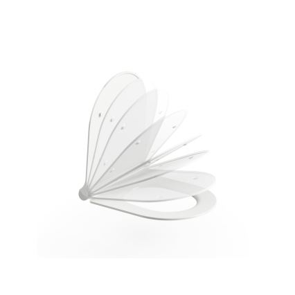 Ravak X01535 - UNI Rimless Wall-hung Toilet, Ceramic/White