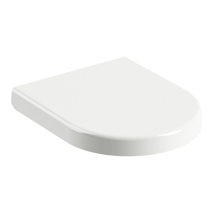 Ravak X01549 - SoftClose UNI CHROME Toilet Seat, White