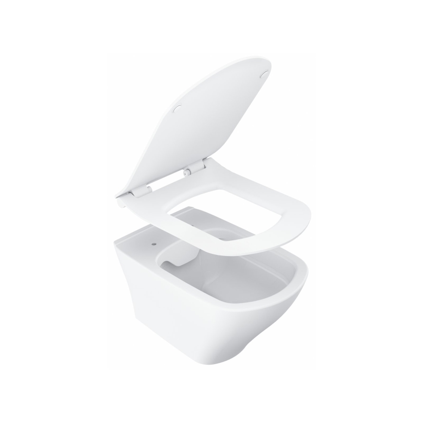 Ravak X01671 - Rimless CLASSIC Wall-hung Toilet, ceramic/white