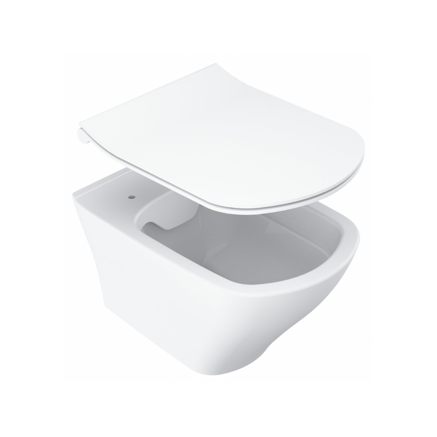Ravak X01671 - Rimless CLASSIC Wall-hung Toilet, ceramic/white