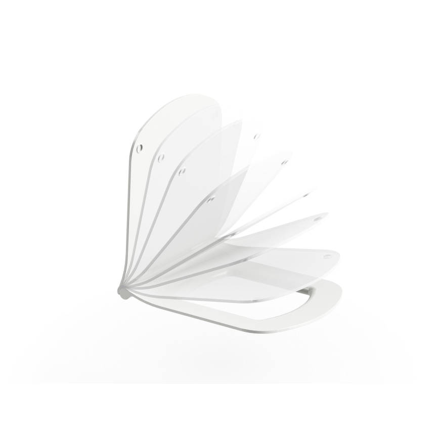 Ravak X01673 - SoftClose CLASSIC SLIM Toilet Seat, White