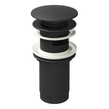 Ravak X01748 - CLICK-CLACK basin waste Ø 6.6 cm, black