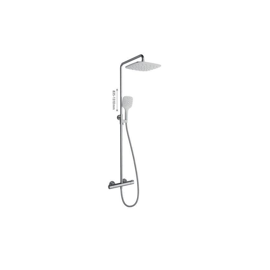 Ravak X070099 - TERMO thermostatic shower set, polished chrome