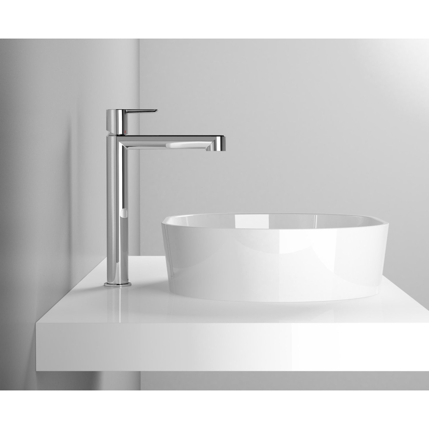 Ravak X070114 - PURI 32.2 cm Basin Mixer, Polished Chrome