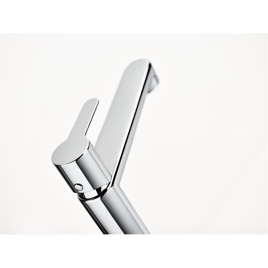 Ravak X070114 - PURI 32.2 cm Basin Mixer, Polished Chrome