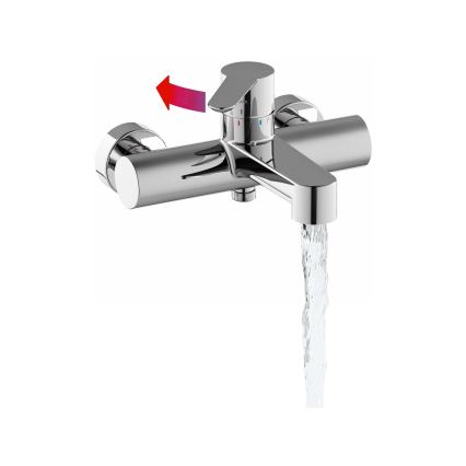Ravak X070115 - PURI Bath Mixer Polished Chrome