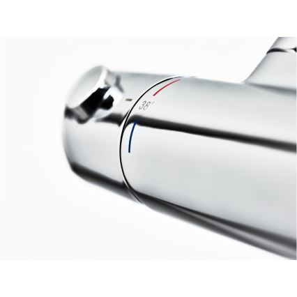 Ravak X070116 - PURI Thermostatic Shower Mixer, Polished Chrome