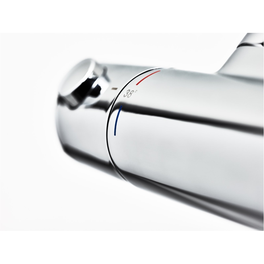 Ravak X070116 - PURI Thermostatic Shower Mixer, Polished Chrome