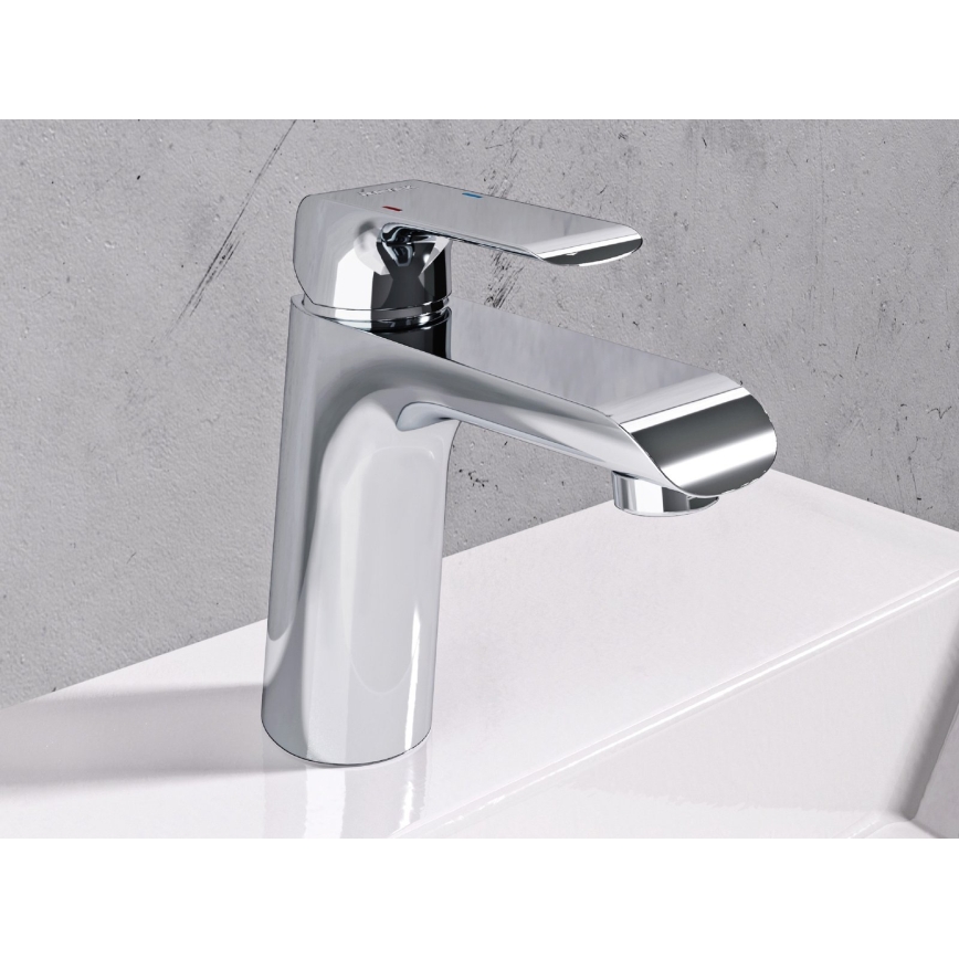 Ravak X070118 - FLAT Basin Mixer 15.1 cm, Polished Chrome