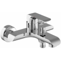Ravak X070119 - FLAT Bath Mixer, Polished Chrome