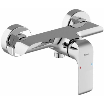 Ravak X070121 - FLAT Shower Mixer, Polished Chrome