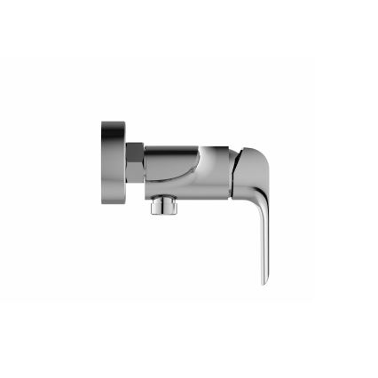 Ravak X070121 - FLAT Shower Mixer, Polished Chrome