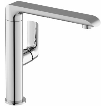 Ravak X070125 - FLAT Basin/Sink Mixer Tap 26.2 cm, Polished Chrome