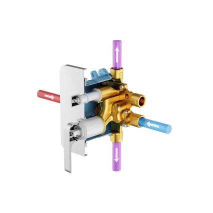 Ravak X070139 - Rough-in body for R-BOX VARI concealed faucets 13.9 x 14.6 cm