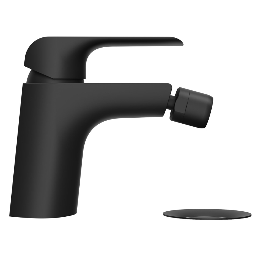 Ravak X070178 - FLAT Bidet Mixer, Matte Black