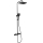Ravak X070443 - FLAT thermostatic shower set, matte black