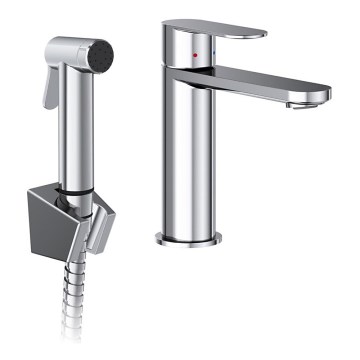 Ravak X070450 - Basin mixer with bidet spray CHROME polished chrome