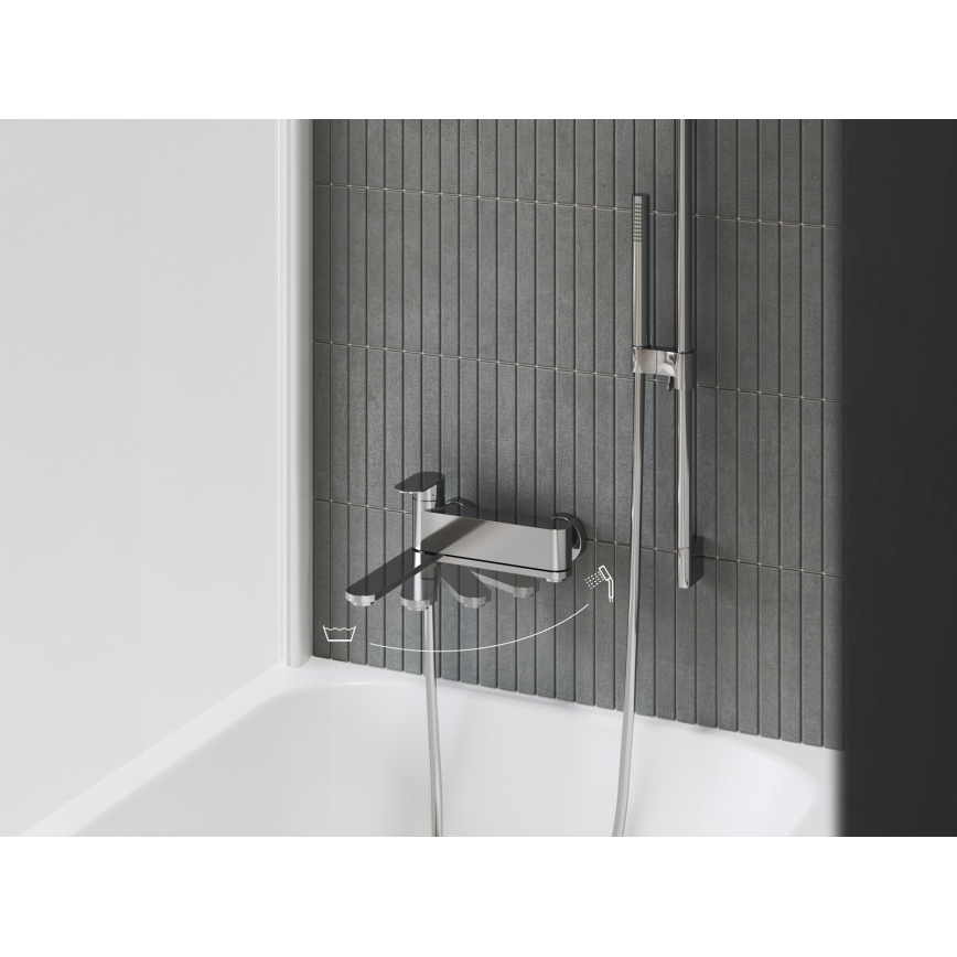 Ravak X070451 - CHROME Bath Mixer, Polished Chrome