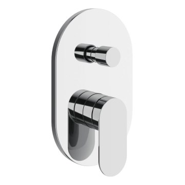 Ravak X070454 - Shower mixer for concealed installation, CHROME (polished chrome finish)