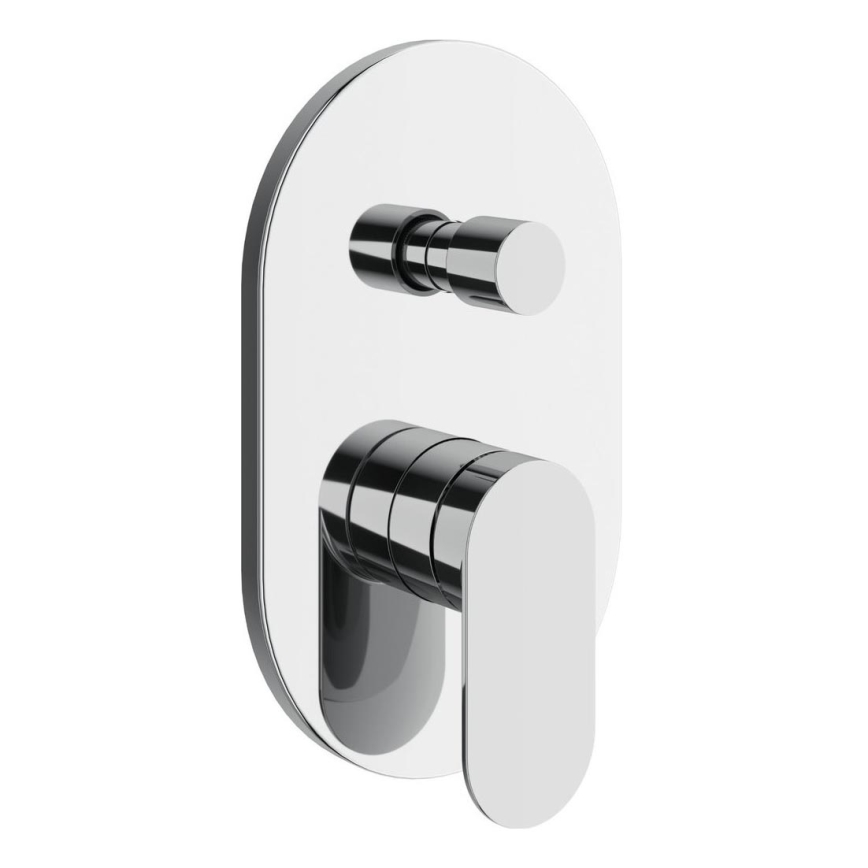 Ravak X070454 - Shower mixer for concealed installation CHROME, polished chrome