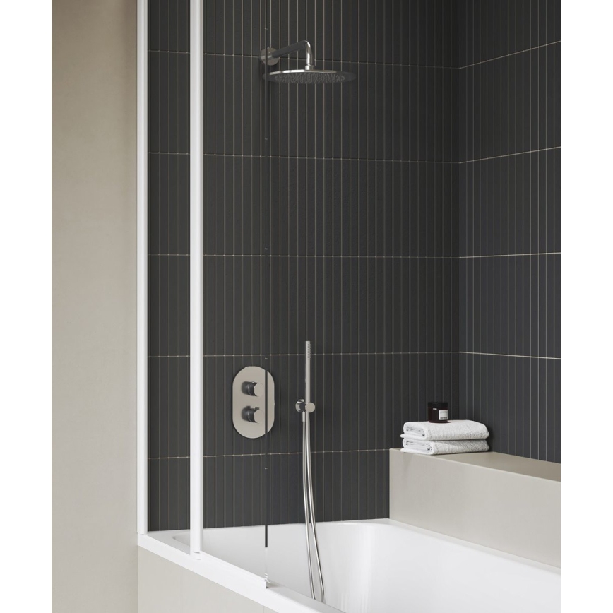 Ravak X070455 - Thermostatic shower mixer for concealed installation, CHROME polished chrome finish