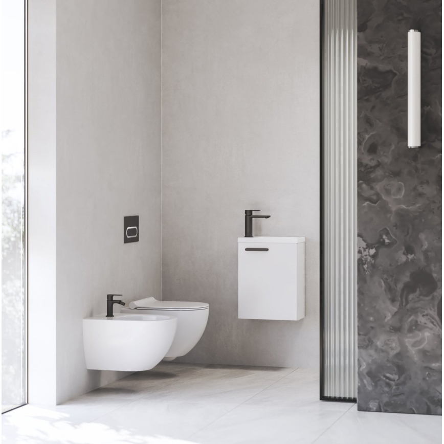 Ravak X070460 - CHROME Basin Mixer 17.7 cm, Black