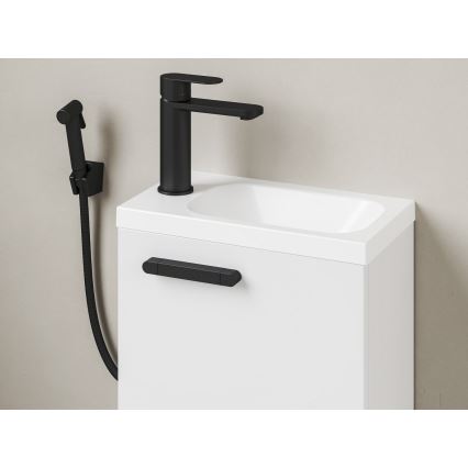 Ravak X070462 - Washbasin mixer with bidet sprayer CHROME black