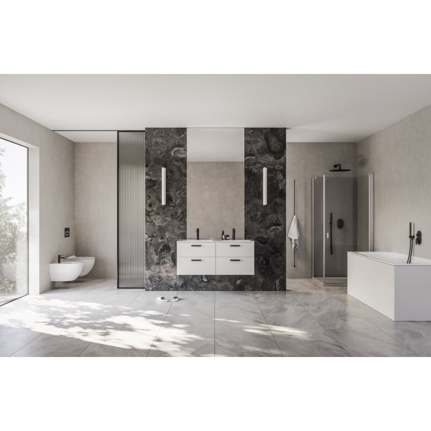 Ravak X070466 - Concealed shower mixer, CHROME Black