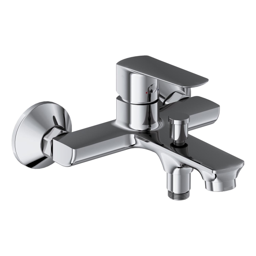 Ravak X070473 - LIFE Bath Mixer, Polished Chrome