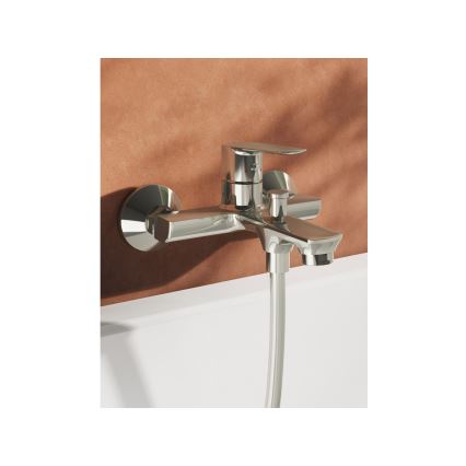 Ravak X070473 - LIFE Bath Mixer, Polished Chrome