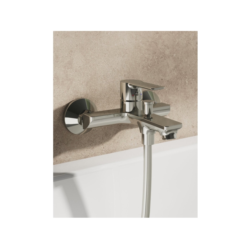 Ravak X070485 - SOLAR Bath Mixer, Polished Chrome