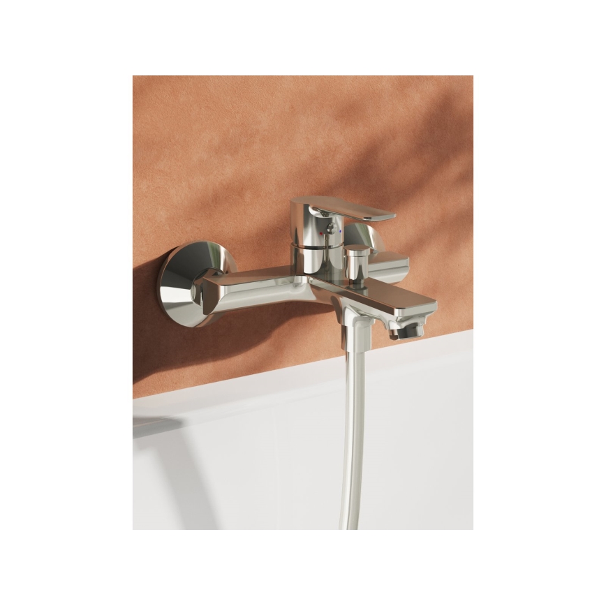 Ravak X070485 - SOLAR Bath Mixer, Polished Chrome