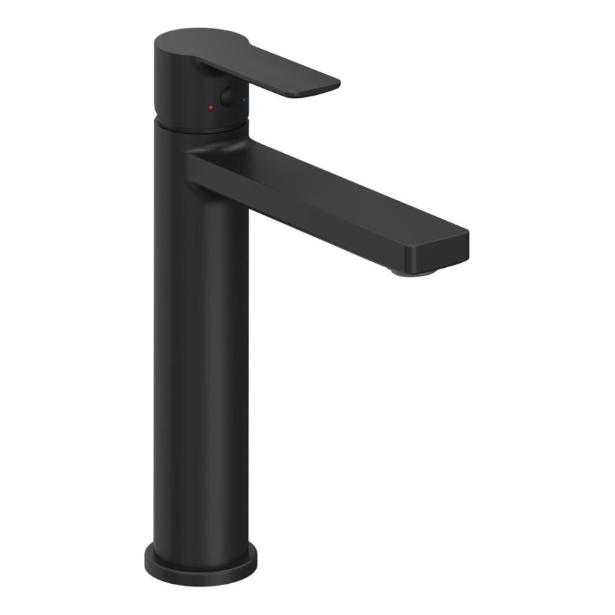 Ravak X070489 - SOLAR 23 cm Basin Mixer, Black