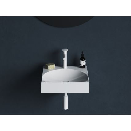 Ravak X070565 - Washbasin mixer SPRING 18,9 cm white