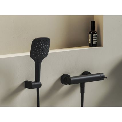 Ravak X070651 - NOX Shower Mixer, Matte Black